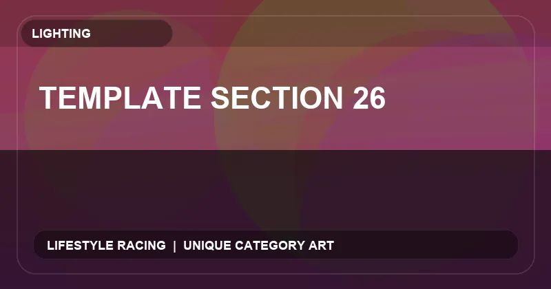 Template Section 26